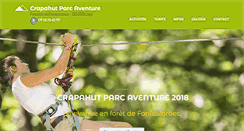 Desktop Screenshot of parc-accrobranche-ariege.com
